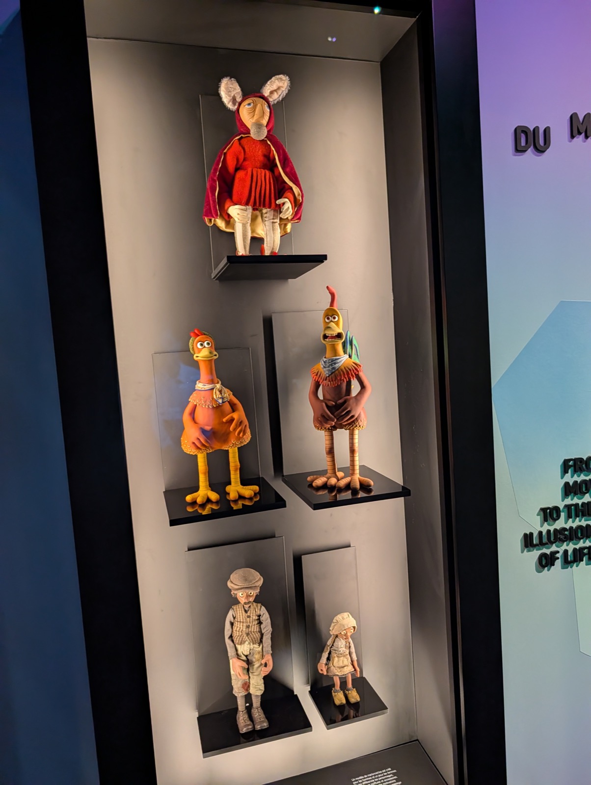 La vitrine de marionnettes